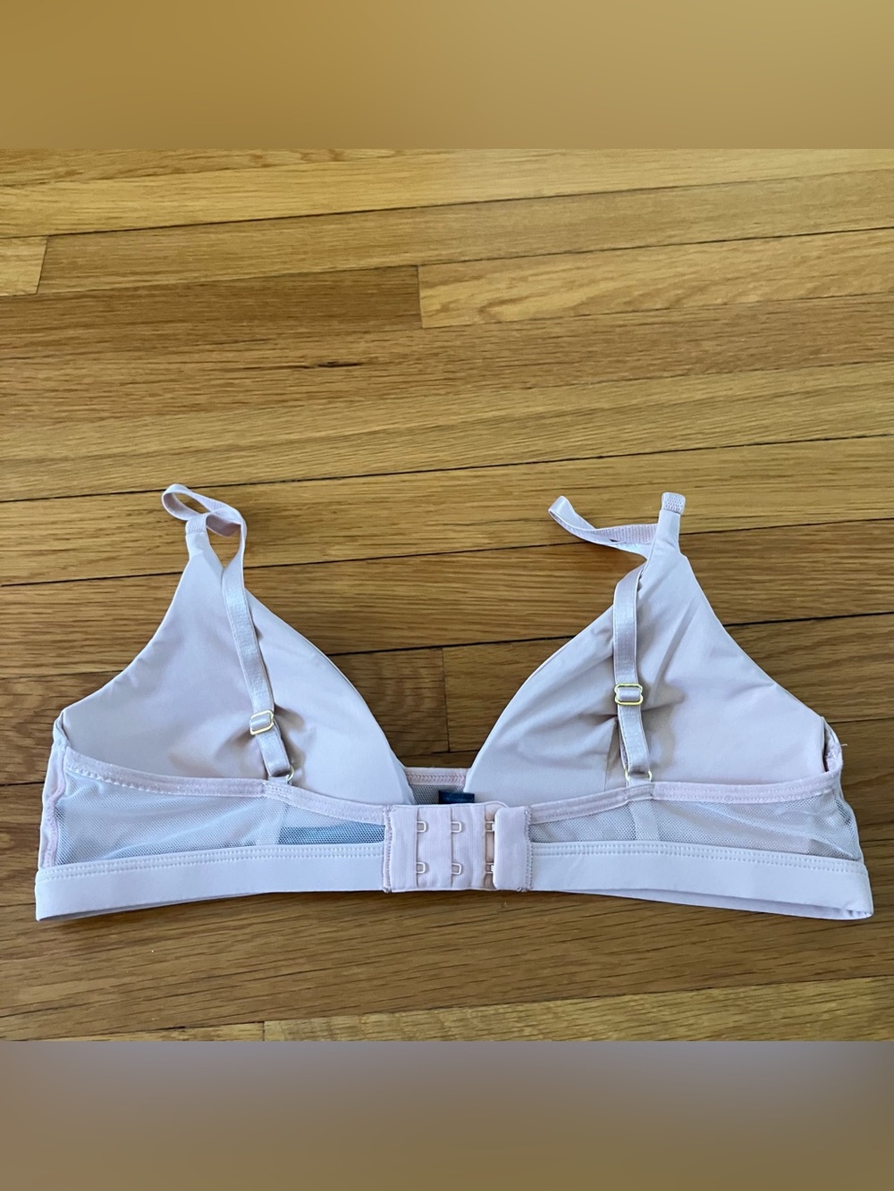 Pepper Ecru Cream Soft Comfortable Smooth Limitless Wirefree Scoop Bra Large - Picture 6 of 10
